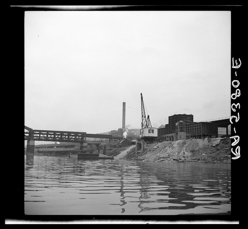 Pittsburgh waterfront. Monongahela and Allegheny Rivers, Pennsylvania