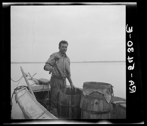 Crab fisherman. Rock Point, Maryland
