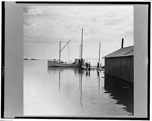 At the wharf. Rock Point, Maryland
