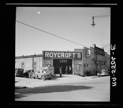 Tobacco warehouses. Durham, North Carolina