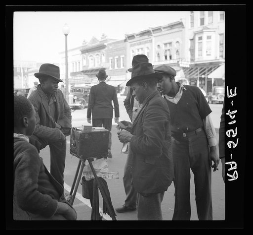 Street photographer. Smithfield, North Carolina
