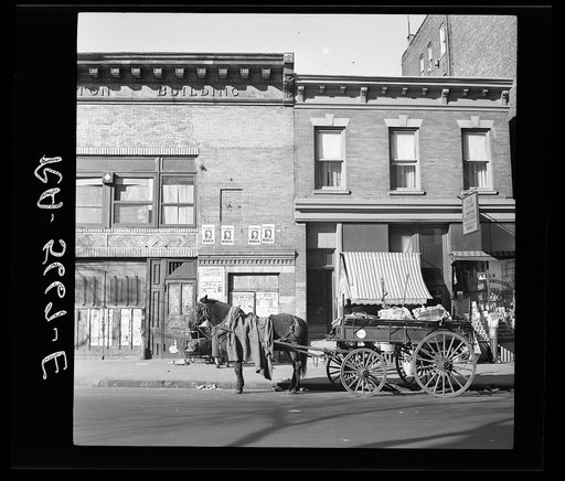 Scene from the Bronx tenement district from which many of the New Jersey homesteaders have come. New York