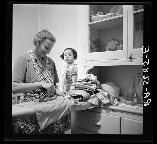 Mrs. Max Hochfield, a prospective New Jersey homesteader, now living in the Bronx, New York