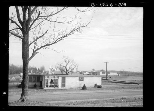 Scene at the New Jersey Homesteads cooperative. Near Hightstown, New Jersey