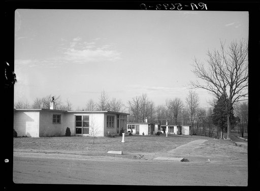Scene at the New Jersey Homesteads cooperative. Near Hightstown, New Jersey