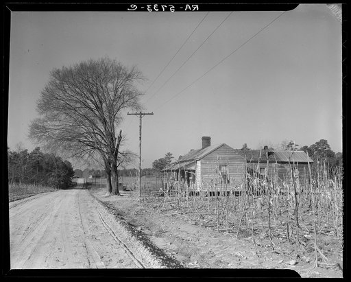 Tenant farm, tract number 189. Johnson County, North Carolina