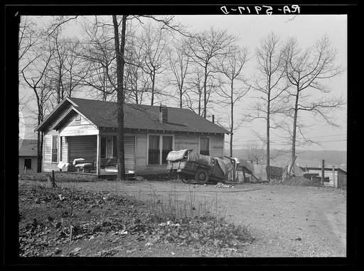 Home of C.L. Eargle. Fairfield, Alabama. This house is being vacated. The family is moving to Gardendale, Alabama