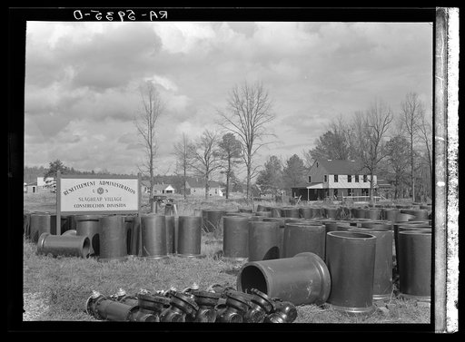 Scene at Slagheap Village, Alabama