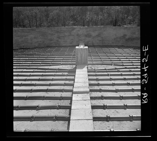 Sewage disposal plant. Slagheap Village, Alabama