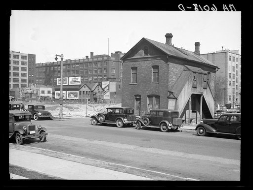 Exterior of house at 912 North 8th Street. Milwaukee, Wisconsin