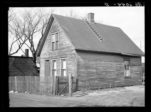 Cottages. Jones Island. Milwaukee, Wisconsin