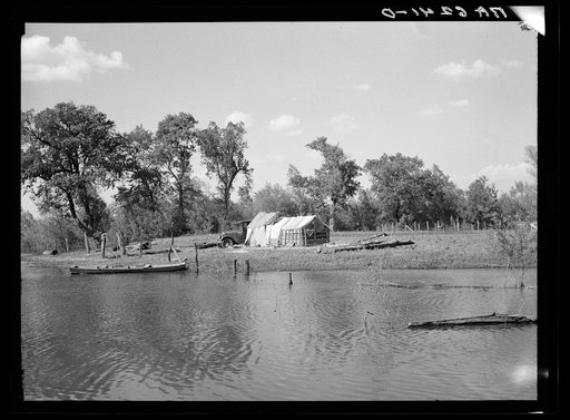 Dwelling of transient sharecroppers. Mississippi County, Missouri