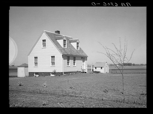 Mike Brugoni's homestead at Granger, Iowa. Client is a miner. Granger Homesteads