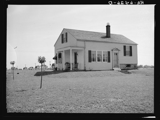 Number 1 home, Decatur Homesteads. Decatur, Indiana
