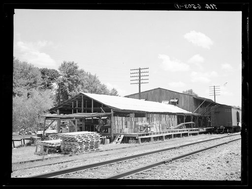 Truck market shipping depot. Terry, Mississippi