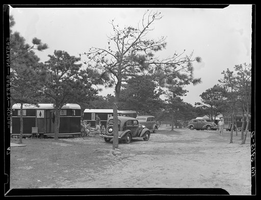 Auto trailer camp. Dennis Port, Massachusetts