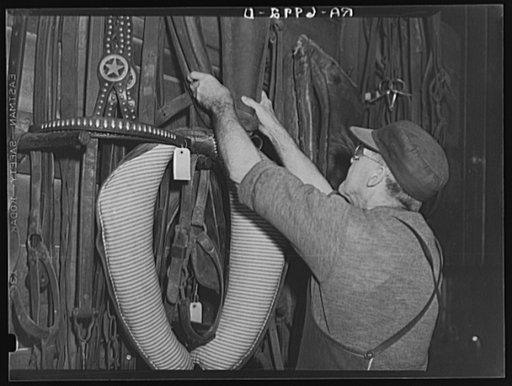 Old harness maker. Manchester, New Hampshire