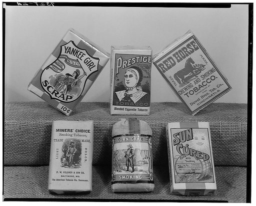 Brands of tobacco smoked by harvest hands. Ohio