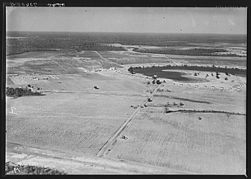 Airview of Lake Dick project, Arkansas. Taken by Arkansas National Guard
