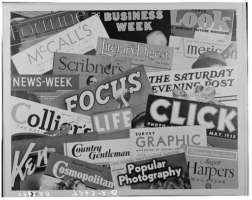 Magazines in which Farm Security Administration photos appeared