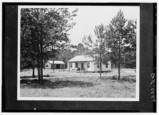 Farm Security Administration steel house in Coffee County, Alabama
