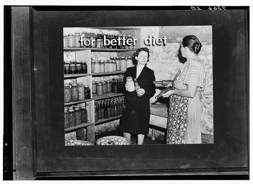 Section of Farm Security Administration strip film