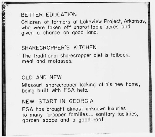 Captions for exhibits