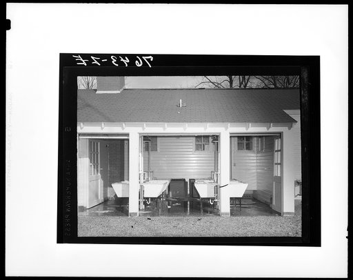 Laundry room, utility building. Southeast Missouri