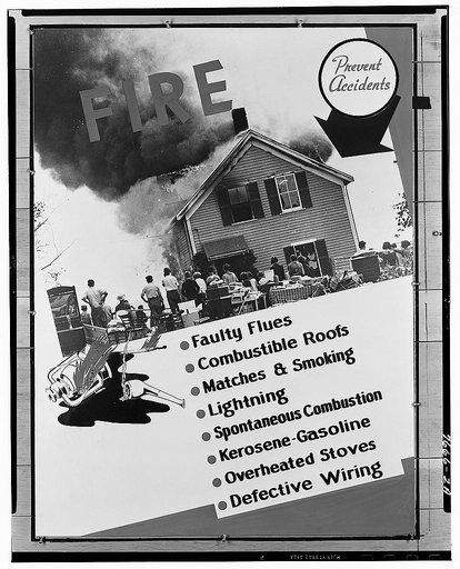 Panel from safety exhibit