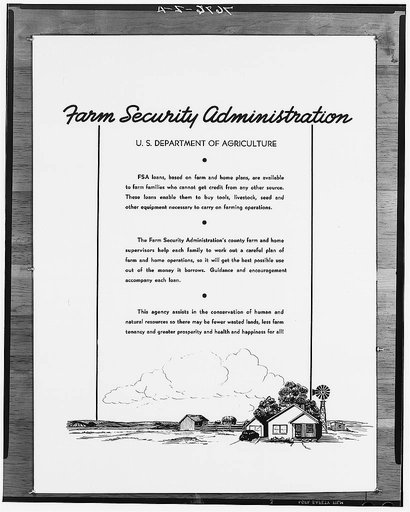 Farm Security Administration rehabilitation panel