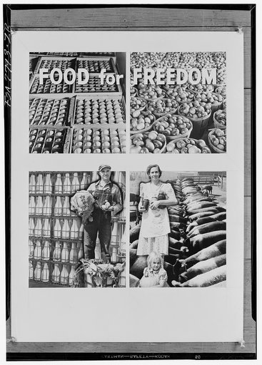 Farm Security Administration exhibit (Food for Freedom)
