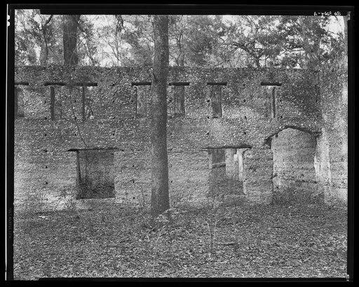 Ruins of supposed Spanish mission. Tabby construction. St. Marys, Georgia