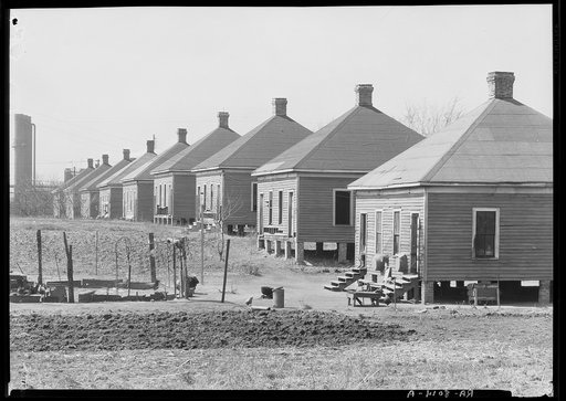 Steelmill workers' houses. Birmingham, Alabama. Owned by Republic Steel Company