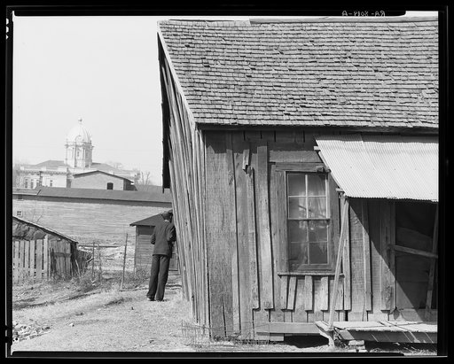 Negro house. Tupelo, Mississippi