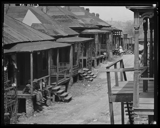 Negro houses. Atlanta, Georgia