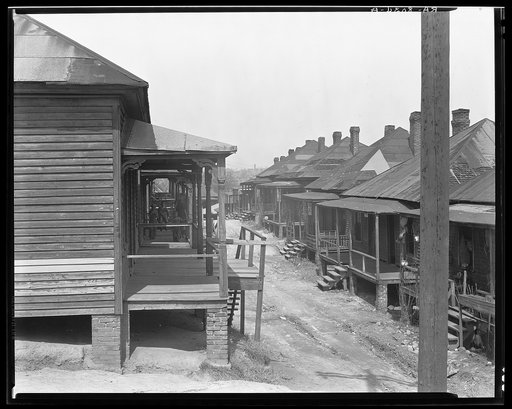 Negro houses. Atlanta, Georgia