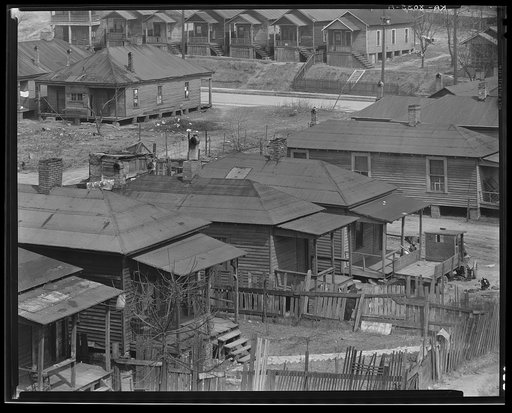Negro houses. Atlanta, Georgia