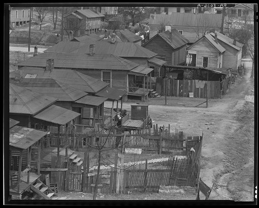 Negro houses. Atlanta, Georgia