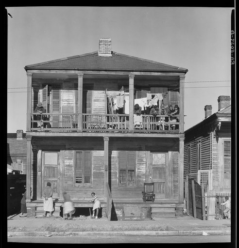Negro house. New Orleans, Louisiana