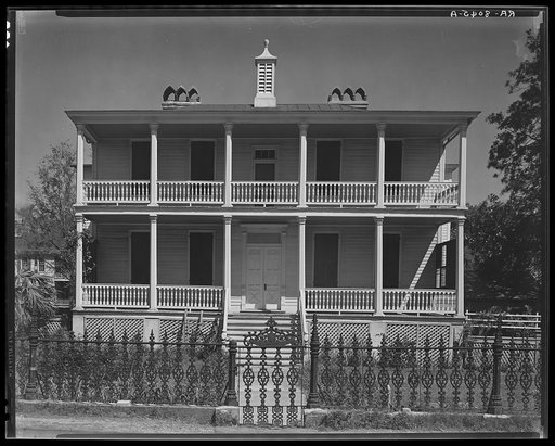 Nineteenth-century house. Beaufort, South Carolina