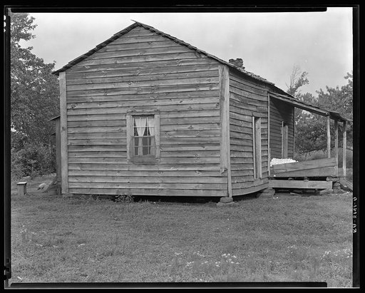 Home of Bud Fields, Alabama sharecropper. Hale County, Alabama
