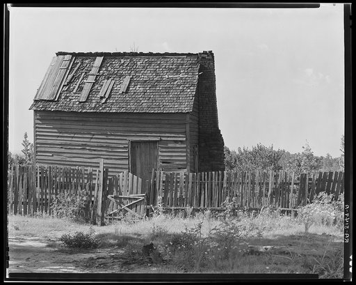 Prayer meeting house. Hale County, Alabama. Frank Tengle's farm