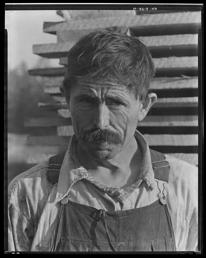 Frank Tengle, cotton sharecropper. Hale County, Alabama