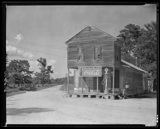 Crossroads store, post office. Sprott, Alabama