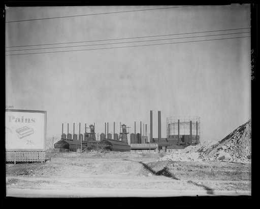 Steel mill. Vicinity of Montgomery, Alabama