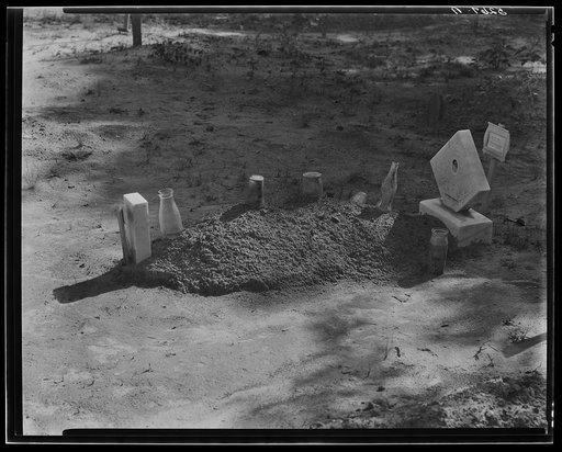A child's grave, Hale County, Alabama