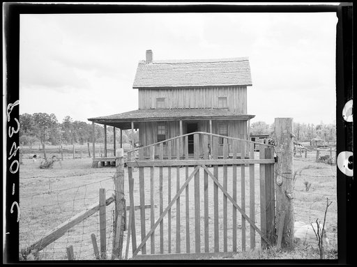Negro farm home. Beaufort County, North Carolina