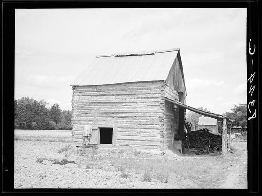 Tobacco barn. Beaufort County, North Carolina