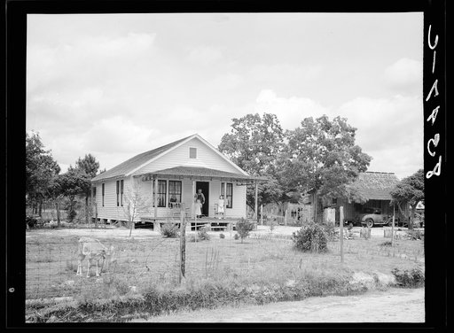 Home of rehabilitation client. Beaufort County, North Carolina