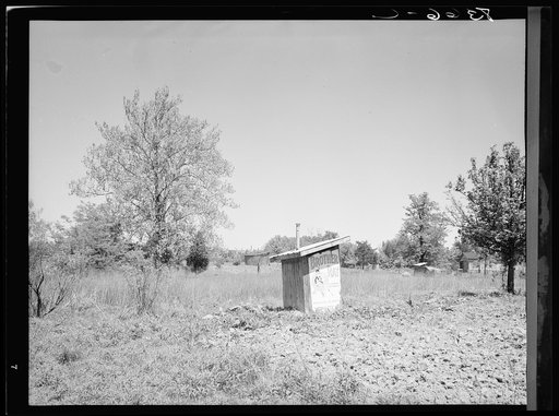 Privy near Greensboro, North Carolina